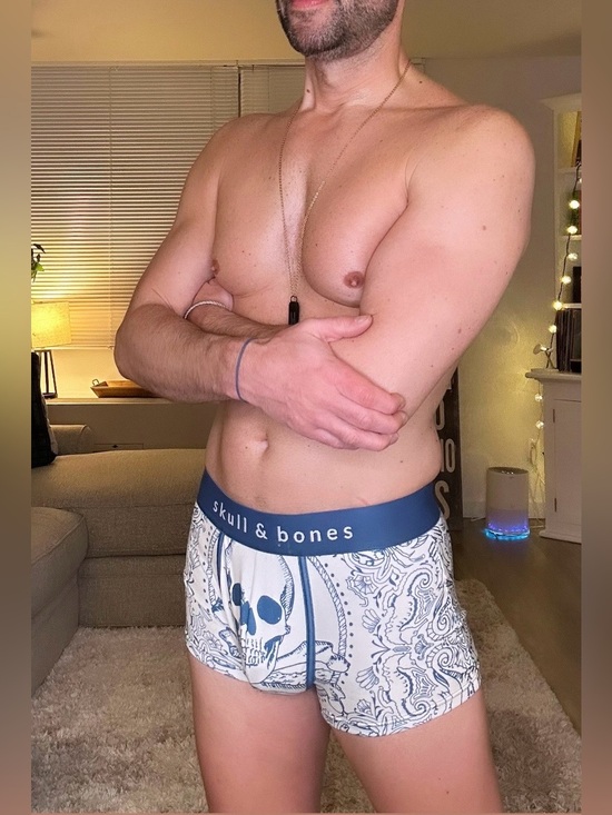 Skull & Bones Other - Skull & Bones | Skull Trunk in Blue & White (Small)